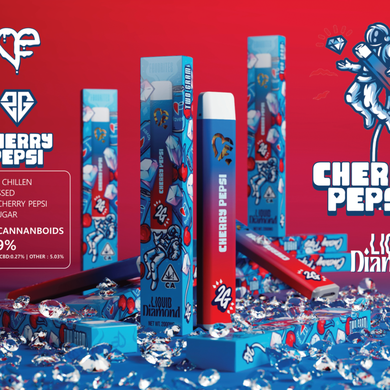 CHERRY PEPSI LIQUID DIAMOND