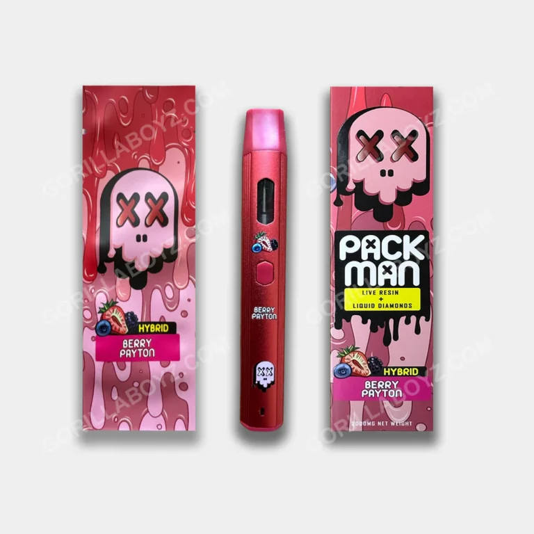 PACKMAN BERRY PAYTON EMPTY DISPOSABLE CARTS