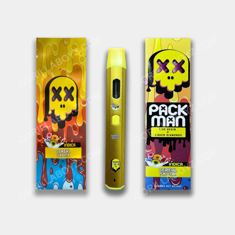 PACKMAN CEREAL SKUNK EMPTY DISPOSABLE CARTS