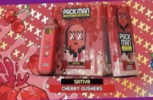 Packman Cart Cherry Gushers Disposable (SATIVA)